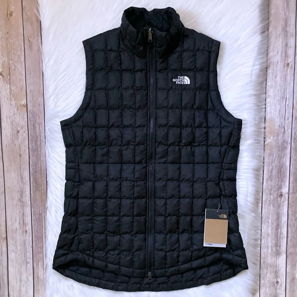 The North Face Women’s ThermoBall Insulated Black Vest - Picture 3 of 10